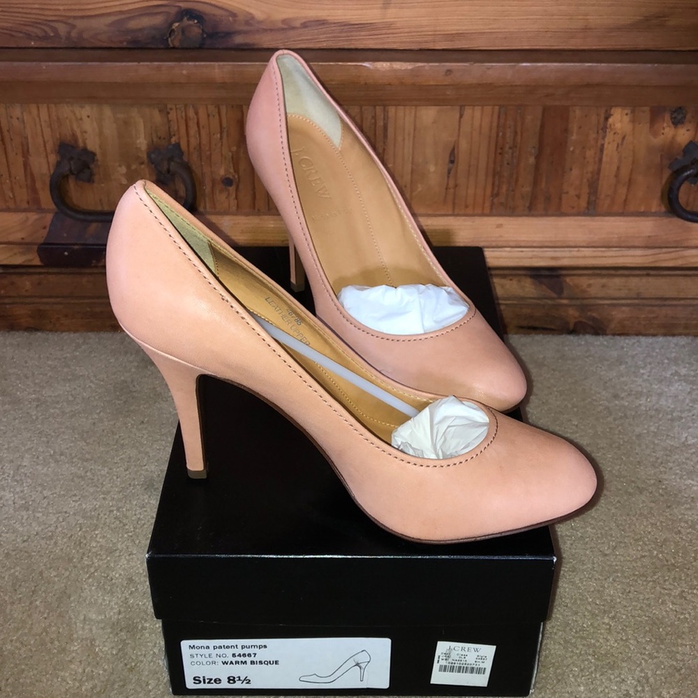 J. Crew Mona Patent Pumps